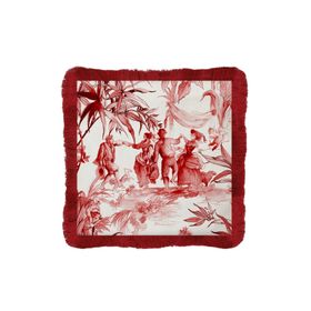 Baci Milano Le Rouge 38x38 CM Kırmızı Amerikan Servisi