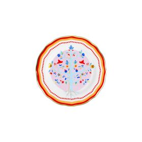 Baci Milano Mamma Mia 16 cm Ağaç Desenli Tatlı Tabağı