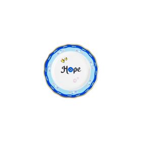 Baci Milano Mamma Mia 16 cm Hope Yazılı Tatlı Tabağı