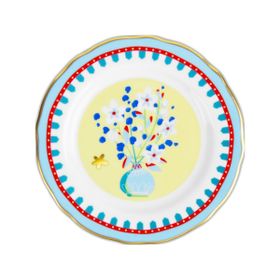 Baci Milano Mamma Mia 16 cm Vazo Desenli Tatlı Tabağı