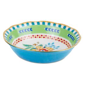 Baci Milano Mamma Mia 18x6.5 cm Mavi Desenli Kase