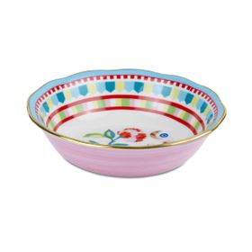 Baci Milano Mamma Mia 18x6.5 cm Pembe Desenli Kase