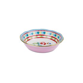 Baci Milano Mamma Mia 18x6.5 cm Pembe Desenli Kase