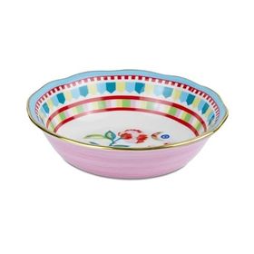 Baci Milano Mamma Mia 18x6.5 cm Pembe Desenli Kase