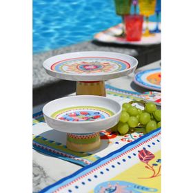 Baci Milano Mamma Mia 21x7 CM Kalp Desenli Sunum Tabağı