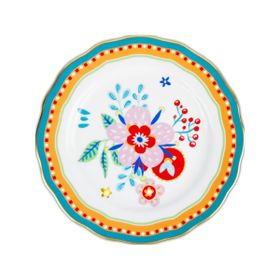 Baci Milano Mamma Mia 22 cm Çiçek Desenli Tabak