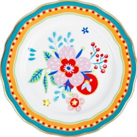 Baci Milano Mamma Mia 22 cm Çiçek Desenli Tabak