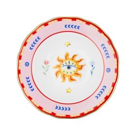 Baci Milano Mamma Mia 22 cm Göz Desenli Tabak