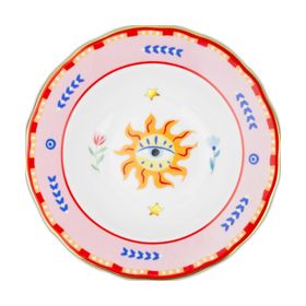 Baci Milano Mamma Mia 22 cm Göz Desenli Tabak