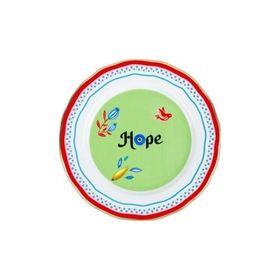 Baci Milano Mamma Mia 22 cm Hope Yazılı Tabak