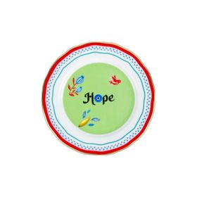 Baci Milano Mamma Mia 22 cm Hope Yazılı Tabak