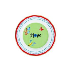 Baci Milano Mamma Mia 22 cm Hope Yazılı Tabak