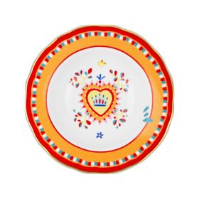 Baci Milano Mamma Mia 22 cm Kalp Desenli Tabak