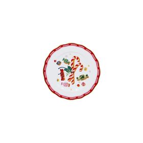 Baci Milano Mamma Mia 22 CM Şeker Desenli Tatlı Tabağı