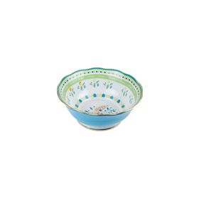 Baci Milano Mamma Mia 26x11 cm Mavi Desenli Kase