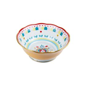 Baci Milano Mamma Mia 26x11 CM Turuncu Desenli Kase