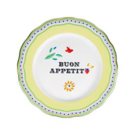 Baci Milano Mamma Mia 28 CM Buon Appetit Yazılı Yemek Tabağı
