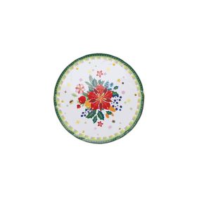 Baci Milano Mamma Mia 32 CM Çiçek Desenli Servis Tabağı