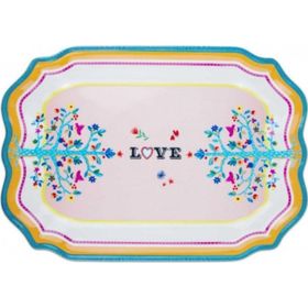 Baci Milano Mamma Mia 33x47 cm Love Yazılı Tepsi