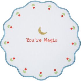 Baci Milano Mamma Mia 40 cm Mavi You’re Magic İşlemeli Amerikan Servisi
