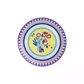 Baci Milano Mamma Mia 6'lı El Desenli 28 cm Servis Tabağı Seti