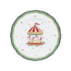 Baci Milano Mamma Mia Atlıkarınca Desenli 28 CM Yemek Tabağı