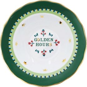 Baci Milano Mamma Mia Golden Hours Yazılı 22 CM Çorba Kasesi