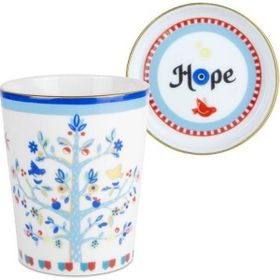 Baci Milano Mamma Mia Hand 9x12 cm Bardak Porselen