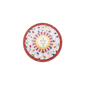 Baci Milano Mamma Mia Happy Days Yazılı 32 CM Servis Tabağı