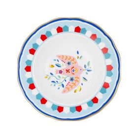 Baci Milano Mamma Mia Kuş Desenli 22 cm Tabak