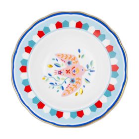 Baci Milano Mamma Mia Kuş Desenli 22 cm Tabak