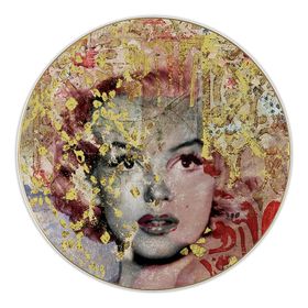 Baci Milano Memories 32 cm Marilyn Porselen Kek Tabağı