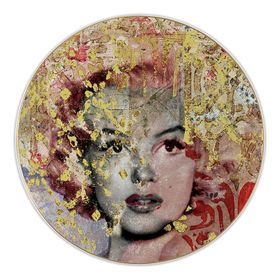 Baci Milano Memories Porselen 21 cm Marilyn Tatlı Tabağı
