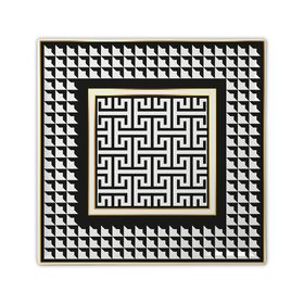 Baci Milano Optical 30,5X30,5 cm Kare Tepsi