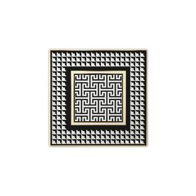 Baci Milano Optical 30x30 cm Kare Tepsi