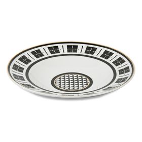 Baci Milano Optical Porselen 30 cm Pasta Tabağı