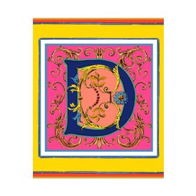 Baci Milano Ortigia 15x15 cm D Harfli Tabak