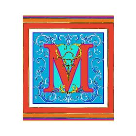Baci Milano Ortigia 15x15 cm M Harfli Tabak