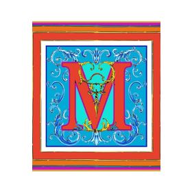 Baci Milano Ortigia 15x15 cm M Harfli Tabak