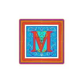Baci Milano Ortigia 15x15 cm M Harfli Tabak