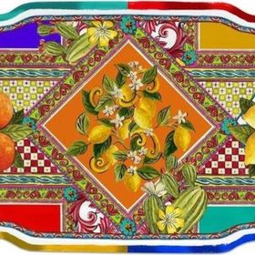 Baci Milano Ortigia 33 cm x 47 CM Tepsi