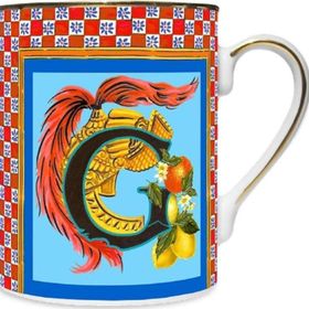 Baci Milano Ortigia G Harfli Mug