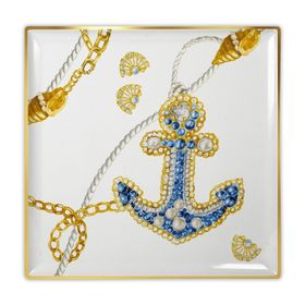 Baci Milano Portofino 17x17 cm Tabak
