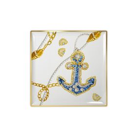 Baci Milano Portofino 17x17 cm Tabak