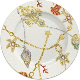 Baci Milano Portofino 21.5 cm Tatlı Tabağı