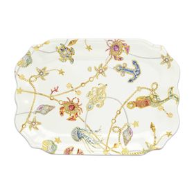 Baci Milano Portofino 33x47 CM Servis Tabağı