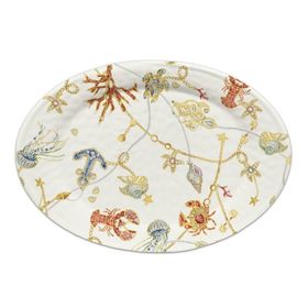 Baci Milano Portofino 50x35 CM Oval Servis Tabağı