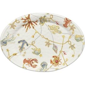 Baci Milano Portofino 50x35 CM Oval Servis Tabağı