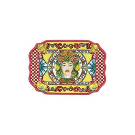 Baci Milano Sicily 47 cm x 33 cm Turuncu Tepsi