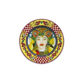 Baci Milano Sicily Turuncu Tatlı Tabağı